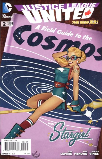Justice League United Justice League Canada, Part Three |  Issue#2C | Year:2014 | Series: Justice League | Pub: DC Comics | Ant Lucia Bombshells Variant