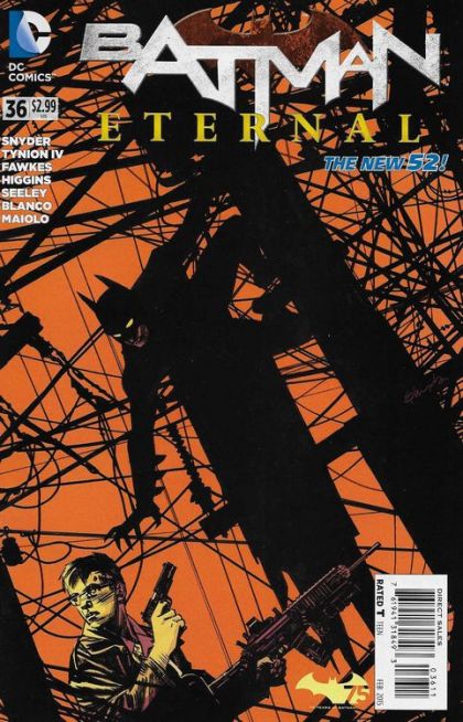 Batman Eternal Collateral Damage |  Issue#36 | Year:2014 | Series: Batman | Pub: DC Comics | Tommy Lee Edwards Regular