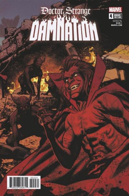 Doctor Strange: Damnation  |  Issue#4B | Year:2018 | Series: Doctor Strange | Pub: Marvel Comics | Variant Greg Smallwood Connecting Cover