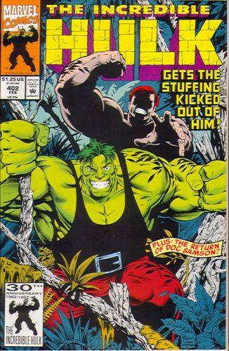 The Incredible Hulk, Vol. 1 The Forest For The Trees |  Issue#402A | Year:1992 | Series: Hulk | Pub: Marvel Comics |