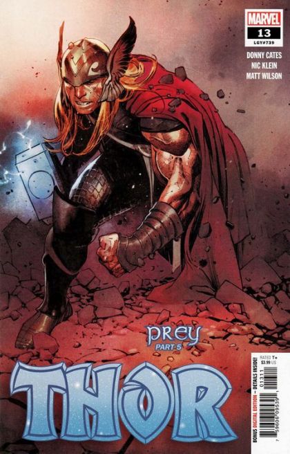 Thor, Vol. 6 Prey, Part Five |  Issue#13A | Year:2021 | Series:  | Pub: Marvel Comics | Regular Olivier Coipel Cover