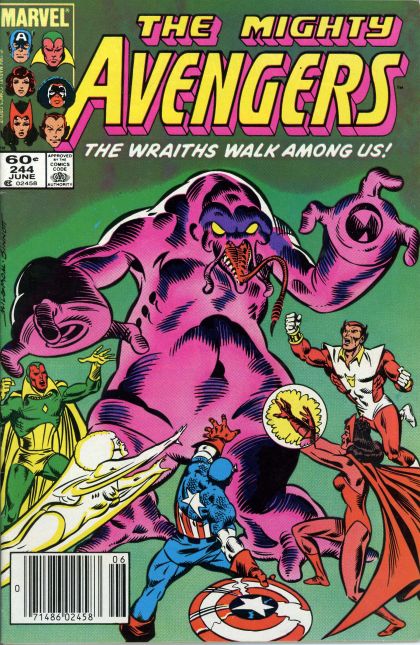 The Avengers, Vol. 1 And The Rocket's Red Glare! |  Issue#244B | Year:1984 | Series: Avengers | Pub: Marvel Comics |