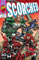 The Scorched  |  Issue#4B | Year:2022 | Series: Spawn | Pub: Image Comics | Todd McFarlane X-Men (1991) #1B Homage Variant