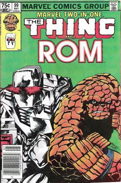 Marvel Two-In-One, Vol. 1 Ghost Stories For A Rainy Night |  Issue#99C | Year:1983 | Series: Marvel Two-In-One | Pub: Marvel Comics | Canadian Price Variant