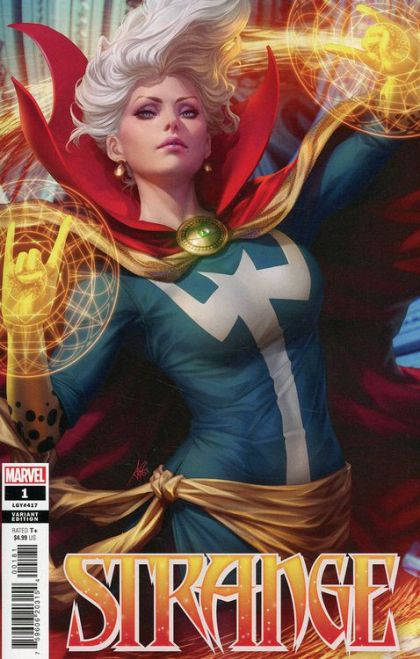 Strange, Vol. 3  |  Issue#1H | Year:2022 | Series: Doctor Strange | Pub: Marvel Comics | Artgerm Trade Dress Variant
