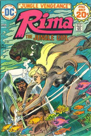 Rima the Jungle Girl Jungle Vengeance, Berries, The Queen Ant! |  Issue#5 | Year:1975 | Series: Rima the Jungle Girl | Pub: DC Comics |