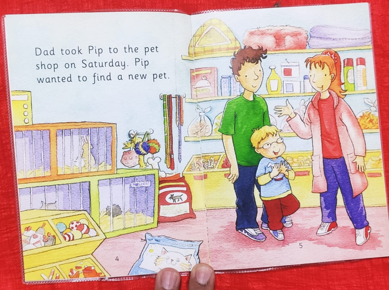 A New Pet | Story Book with Big Pictures and Little Text | For 3-5 Years Old | Paperback | SKU: 2405_101_A103