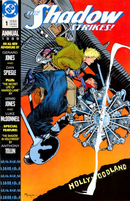 The Shadow Strikes Annual Crimson Dreams / The Secret Life of Margo Lane / The Shadow in Hollywood |  Issue#1 | Year:1989 | Series: The Shadow | Pub: DC Comics |