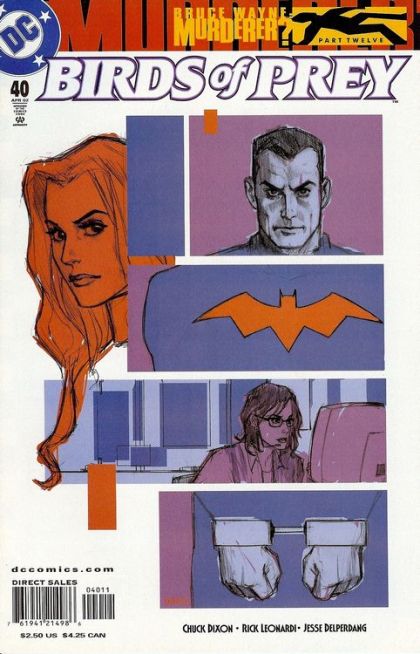 Birds of Prey, Vol. 1 Bruce Wayne: Murderer? - Part 12: Switchback |  Issue#40 | Year:2002 | Series: Birds of Prey | Pub: DC Comics |