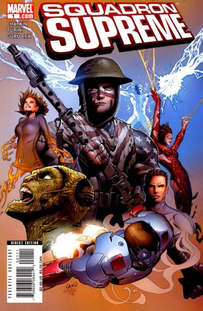 Squadron Supreme, Vol. 3 Power To The People!, Part 1: Four For The Future |  Issue#1 | Year:2008 | Series: Supreme Power | Pub: Marvel Comics |