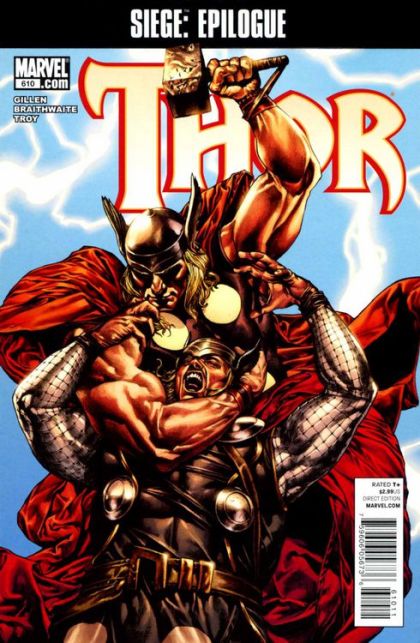 Thor, Vol. 3 Siege - Ragnarok, Conclusion |  Issue#610A | Year:2010 | Series: Thor | Pub: Marvel Comics | Mico Suayan Regular