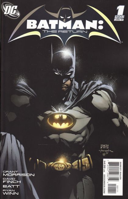 Batman: The Return Planet Gotham |  Issue#1A | Year:2010 | Series: Batman | Pub: DC Comics | David Finch Regular Cover