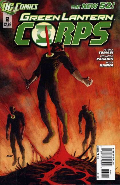 Green Lantern Corps, Vol. 2 Willful |  Issue#2 | Year:2011 | Series: Green Lantern | Pub: DC Comics | Dave Johnson Regular