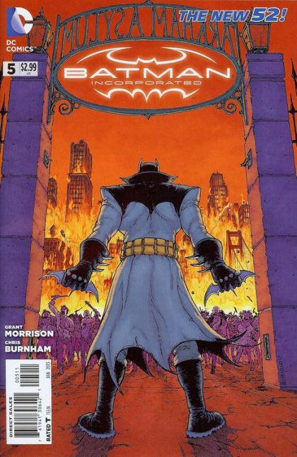 Batman Incorporated, Vol. 2 Asylum |  Issue#5A | Year:2012 | Series: Batman | Pub: DC Comics | Chris Burnham Regular Cover