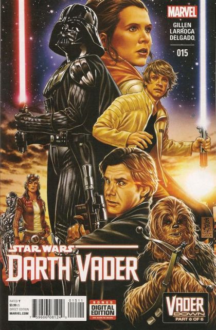 Star Wars: Darth Vader, Vol. 1 Vader Down - Vader Down |  Issue#15A | Year:2016 | Series: Star Wars | Pub: Marvel Comics | Mark Brooks Regular
