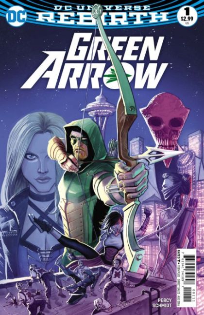 Green Arrow, Vol. 6 The Death and Life of Oliver Queen, The End |  Issue#1A | Year:2016 | Series: Green Arrow | Pub: DC Comics | Juan Ferreyra Regular