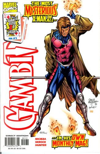 Gambit, Vol. 3 The Man of Steel |  Issue#1H | Year:1999 | Series: Gambit | Pub: Marvel Comics | King Edition