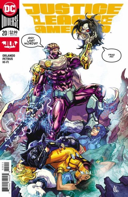 Justice League Of America, Vol. 5 Surgical Strike, Conclusion |  Issue#20A | Year:2017 | Series:  | Pub: DC Comics | Regular Carlos DAnda Cover