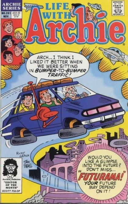 Life with Archie  |  Issue#281 | Year:1990 | Series:  | Pub: Archie Comic Publications |