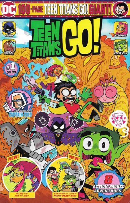 Teen Titans Go Giant  |  Issue#1B | Year:2019 | Series:  | Pub: DC Comics | Wall-Mart Edition