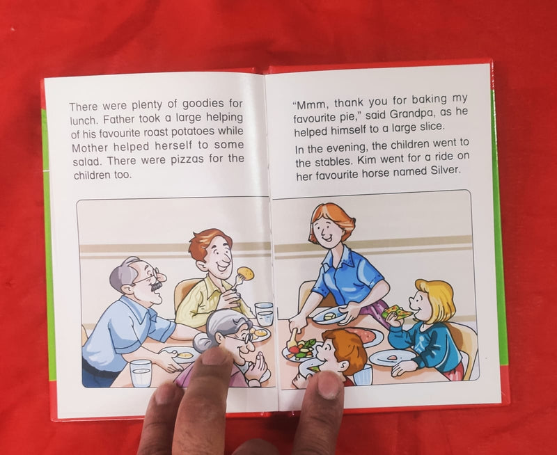 I like to read | Story Book with Big Pictures and Little Text | For 3-5 Years Old | Hardcover | SKU: 2405_101_A109