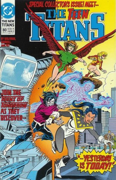 The New Titans The Once And Future... |  Issue#80 | Year:1991 | Series: Teen Titans | Pub: DC Comics