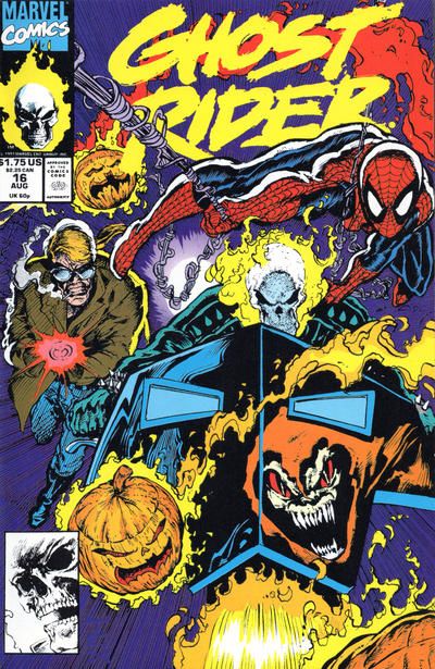 Ghost Rider, Vol. 2 Changes |  Issue#16A | Year:1991 | Series: Ghost Rider | Pub: Marvel Comics | Direct Edition