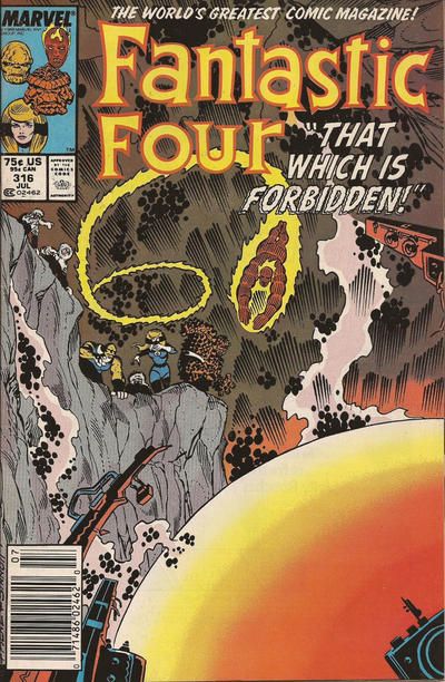 Fantastic Four, Vol. 1 Cold Storage! |  Issue#316B | Year:1988 | Series: Fantastic Four | Pub: Marvel Comics |