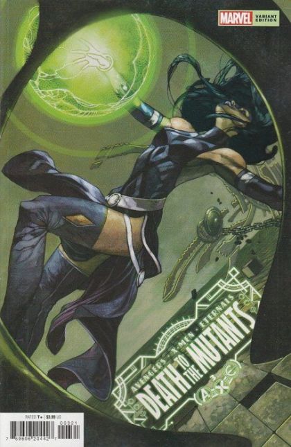 A.X.E.: Death to The Mutants A.X.E.: Judgment Day  |  Issue#3B | Year:2022 | Series:  | Pub: Marvel Comics | Simone Bianchi Variant
