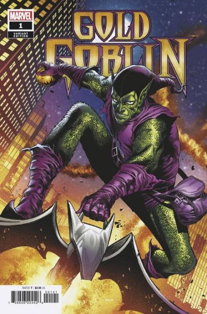 Gold Goblin, Vol. 1  |  Issue#1D | Year:2022 | Series:  | Pub: Marvel Comics | Marco Checchetto Green Goblin Cover
