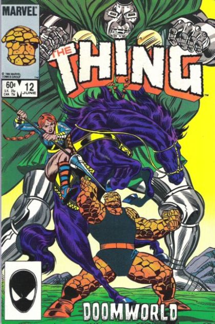 The Thing, Vol. 1 Rocky Grimm Space Ranger, Doom! |  Issue#12A | Year:1984 | Series: Fantastic Four | Pub: Marvel Comics |