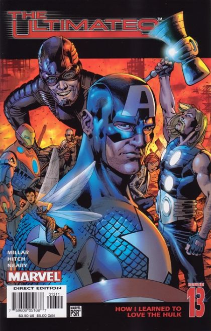 The Ultimates, Vol. 1 How I Learned To Love The Hulk |  Issue#13A | Year:2004 | Series:  | Pub: Marvel Comics | Direct Edition