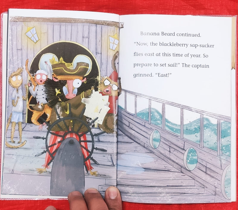 Escape from haunted treasure island | Story Book with Big Pictures and Little Text | For 3-5 Years Old | Paperback | SKU: 2405_101_A103
