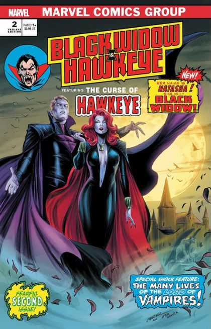Black Widow & Hawkeye  |  Issue#2C | Year:2024 | Series:  | Pub: Marvel Comics | Carmen Nunez Carnero Vampire Variant