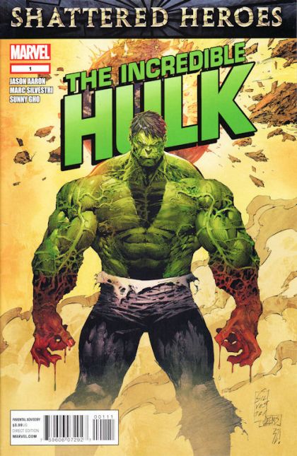 The Incredible Hulk, Vol. 3 Shattered Heroes - Hulk: Asunder, Part One |  Issue#1A | Year:2011 | Series: Hulk | Pub: Marvel Comics | Marc Silvestri Regular Cover