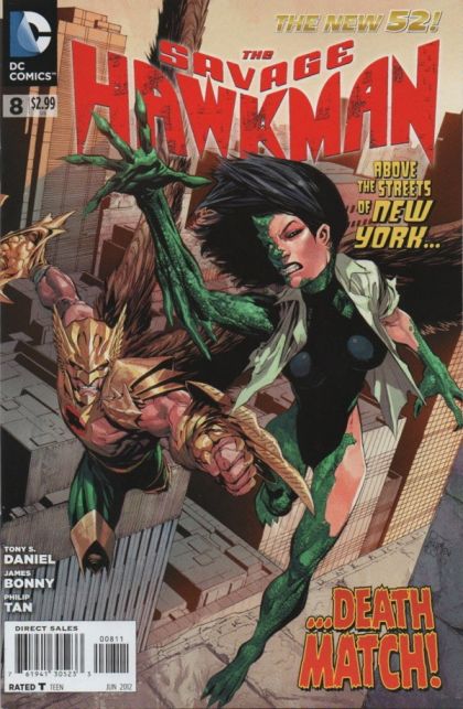 The Savage Hawkman Strange Bedfellows |  Issue#8 | Year:2012 | Series:  | Pub: DC Comics