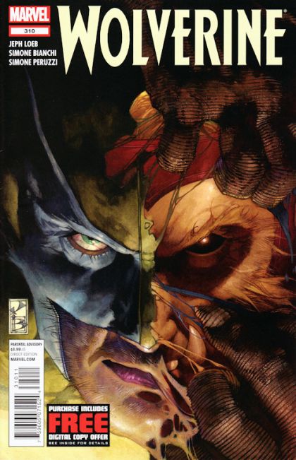 Wolverine, Vol. 4 Sabretooth Reborn, Chapter One: Out of the Darkness |  Issue#310A | Year:2012 | Series: Wolverine | Pub: Marvel Comics | Simone Bianchi Regular