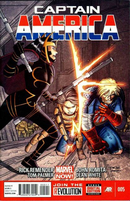 Captain America, Vol. 7 Castaway in Dimension Z, Part Five |  Issue#5A | Year:2013 | Series: Captain America | Pub: Marvel Comics |