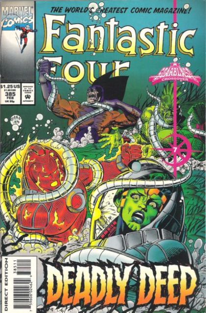 Fantastic Four, Vol. 1 Into The Deep! |  Issue#385A | Year:1993 | Series: Fantastic Four | Pub: Marvel Comics |