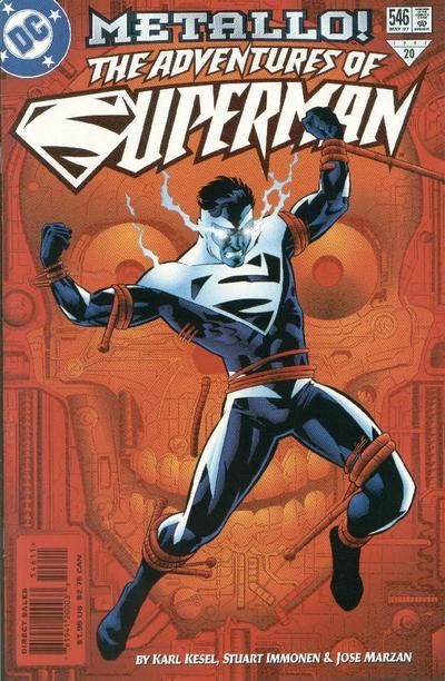 The Adventures of Superman Blood and Thunder |  Issue#546A | Year:1997 | Series: Superman | Pub: DC Comics | Direct Edition