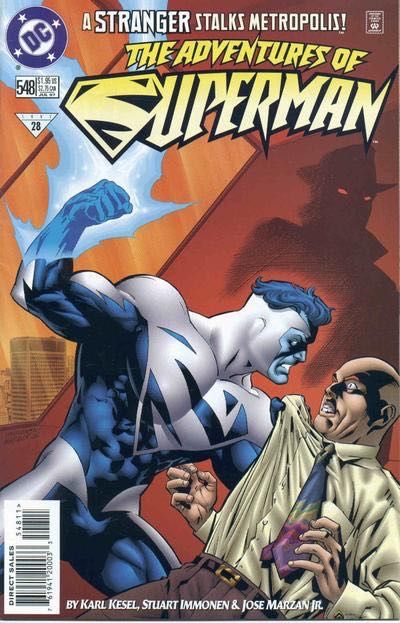The Adventures of Superman Friends, Lovers, and Strangers |  Issue#548A | Year:1997 | Series: Superman | Pub: DC Comics | Direct Edition