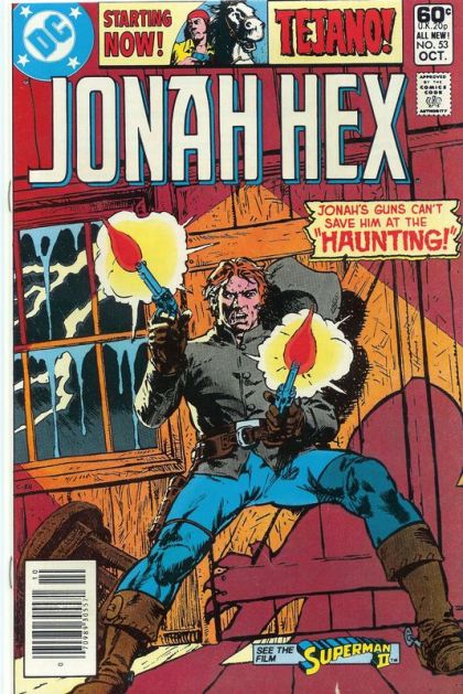 Jonah Hex, Vol. 1 The Haunting / Tejano Ranger |  Issue#53B | Year:1981 | Series: Jonah Hex | Pub: DC Comics | Newsstand Edition