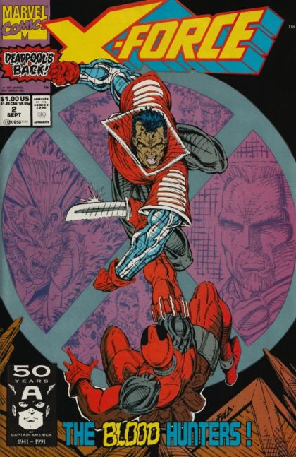 X-Force, Vol. 1 The Blood Hunters |  Issue#2A | Year:1991 | Series: X-Force | Pub: Marvel Comics