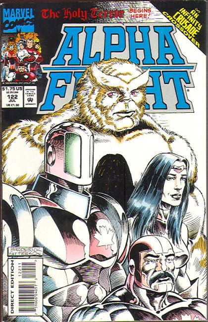 Alpha Flight, Vol. 1 Infinity Crusade - Holy Terror!, Part 1 |  Issue#122A | Year:1993 | Series: Alpha Flight | Pub: Marvel Comics |