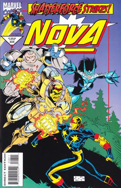 Nova, Vol. 2 Enter: Chaos, Part 1 |  Issue#8 | Year:1994 | Series: Nova | Pub: Marvel Comics |
