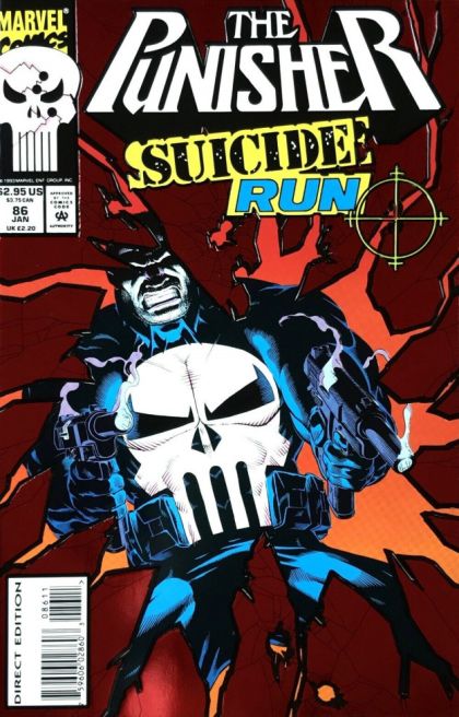 The Punisher, Vol. 2 Suicide Run - Part 3: Deadline |  Issue#86A | Year:1993 | Series: Punisher | Pub: Marvel Comics | Direct Edition