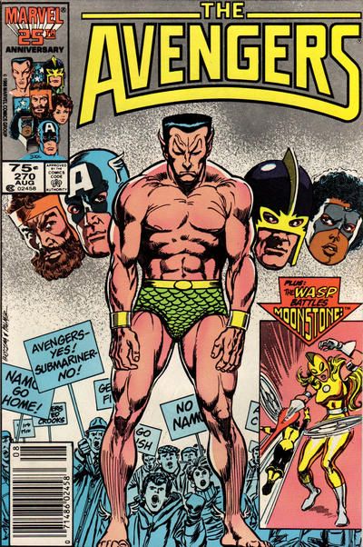 The Avengers, Vol. 1 Under Siege, Wild in the Streets! |  Issue#270B | Year:1986 | Series: Avengers | Pub: Marvel Comics | Newsstand Edition