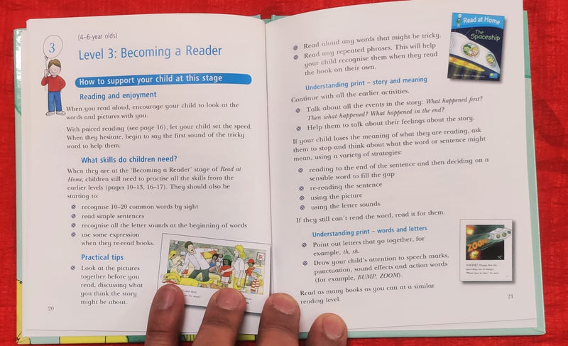 Read at Home: Helping Your Child to Read | Story Book with Big Pictures and Little Text | For 3-5 Years Old | Hardcover | SKU: 2405_101_A103
