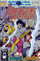 The West Coast Avengers, Vol. 2 Annual Subterranean Wars - Part 5: Storm in Subterranea / West Side Story / A Wasp in Hollywood! / Justice, Like Lightning |  Issue
