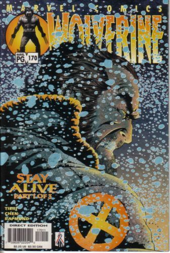 Wolverine, Vol. 2 Stay Alive, Part 1 |  Issue#170A | Year:2001 | Series: Wolverine | Pub: Marvel Comics |